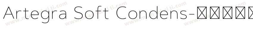 Artegra Soft Condens字体转换